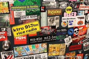 radio stickers at KPSU
