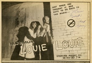 KFJC's "Return of the Invasion of Maximum Louie Louie"