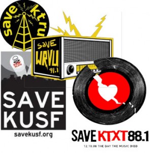 save college radio collage