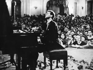 Van Cliburn at the Tchaikovsky Competition, 1958