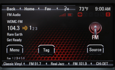 GMC Acadia HD Radio