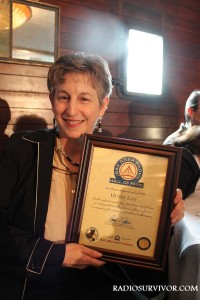 Judi Leff with Henry Leff award