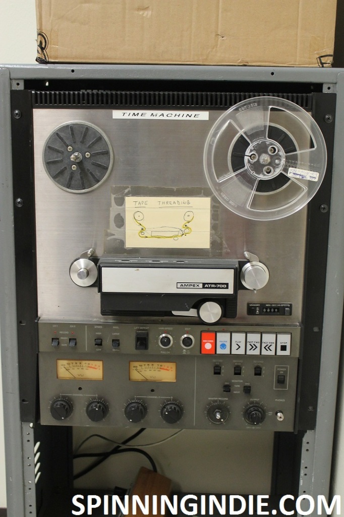 Reel to reel at high school radio station WLTL