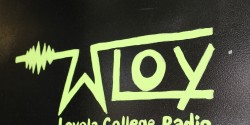 COLLEGE RADIO STATION WLOY LOGO