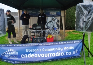 Endeavor Radio at a 2012 Sibsey Village fete.