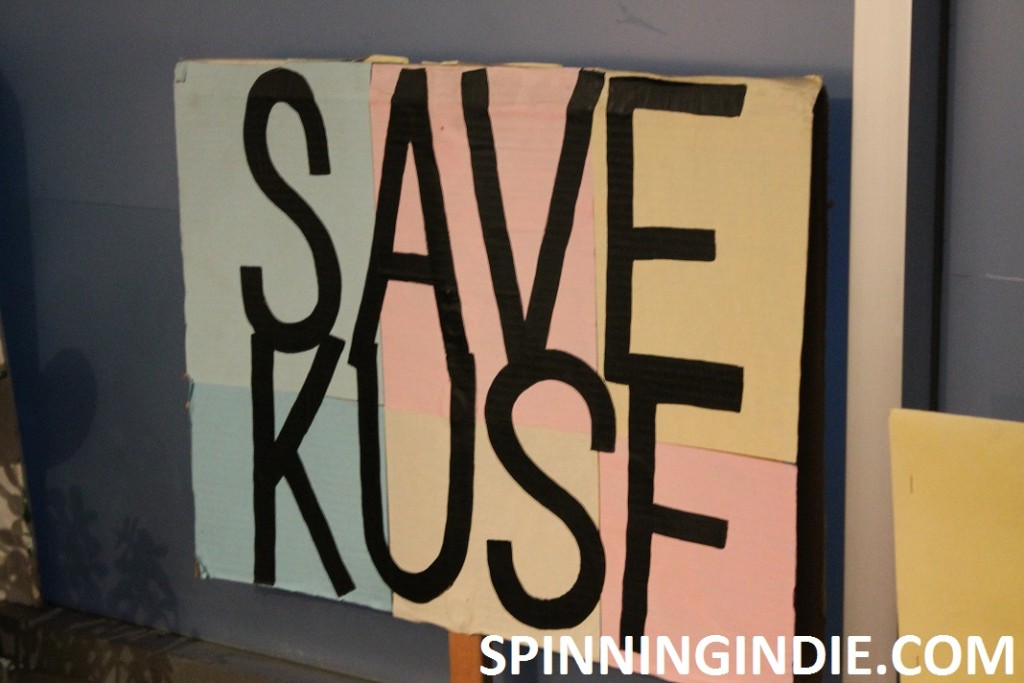 Save KUSF sign