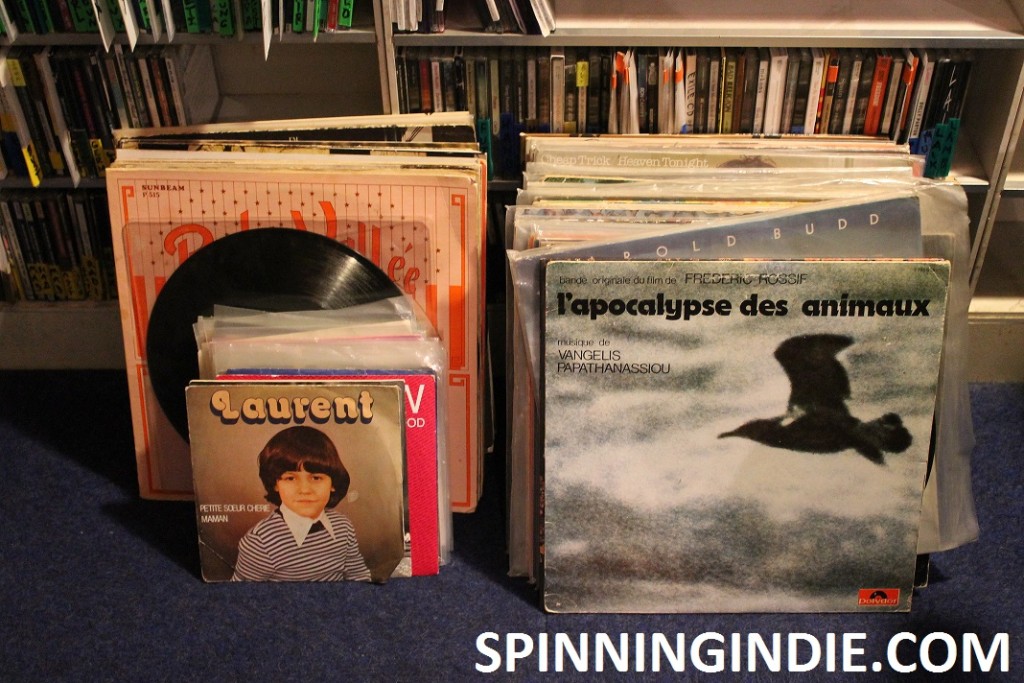 Records from DJ Schmeejay's collection at KUSF in Exile