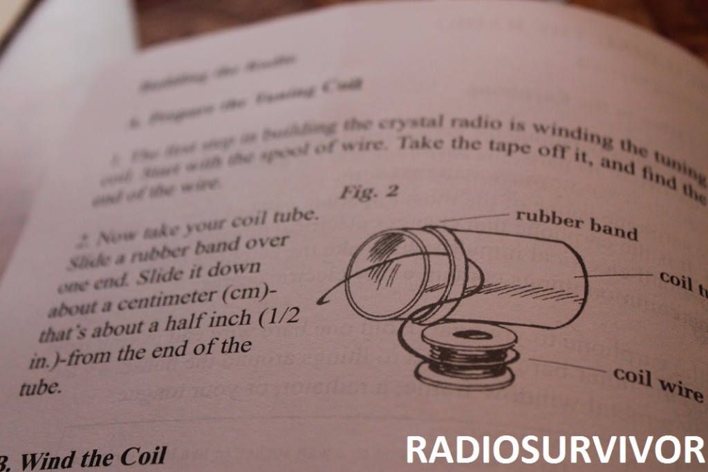 Slinky Crystal Radio instructions