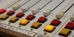 radio mixing board