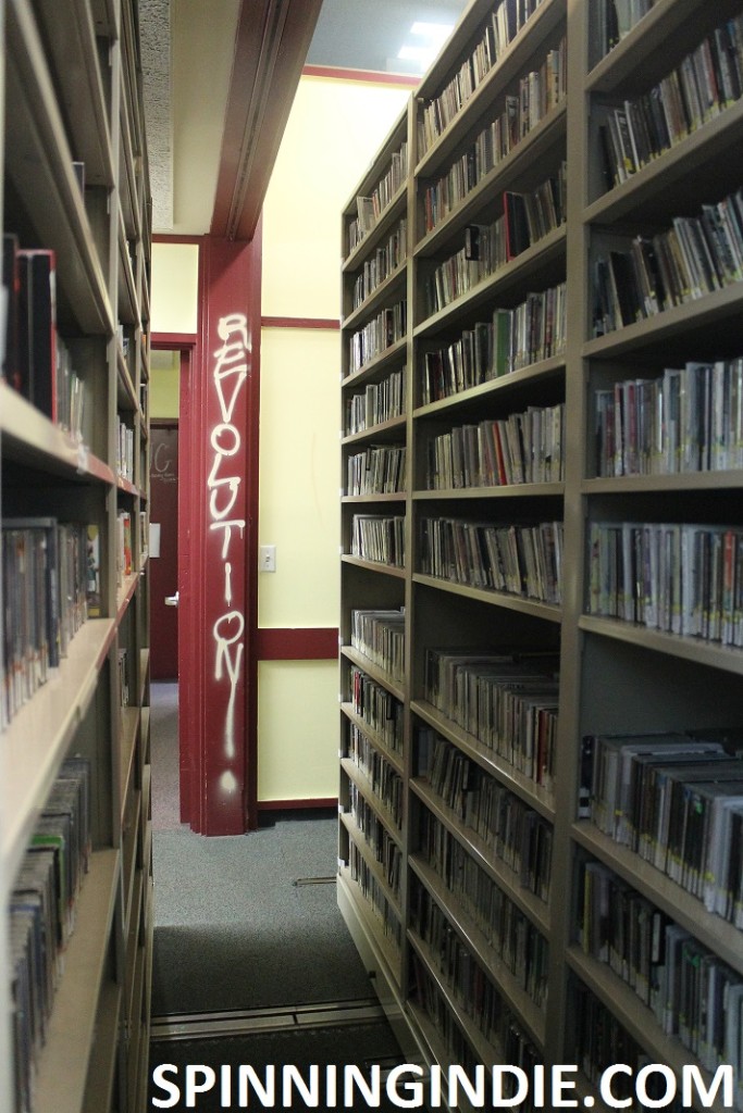 CDs in KCSB record library