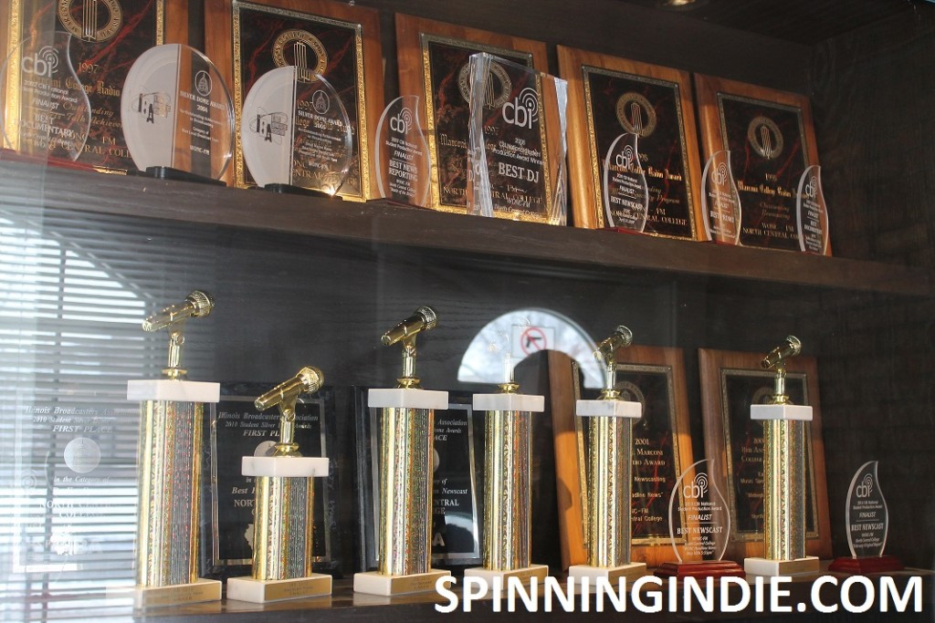 Trophy case at WONC