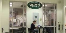 view of outside of college radio station WGMU