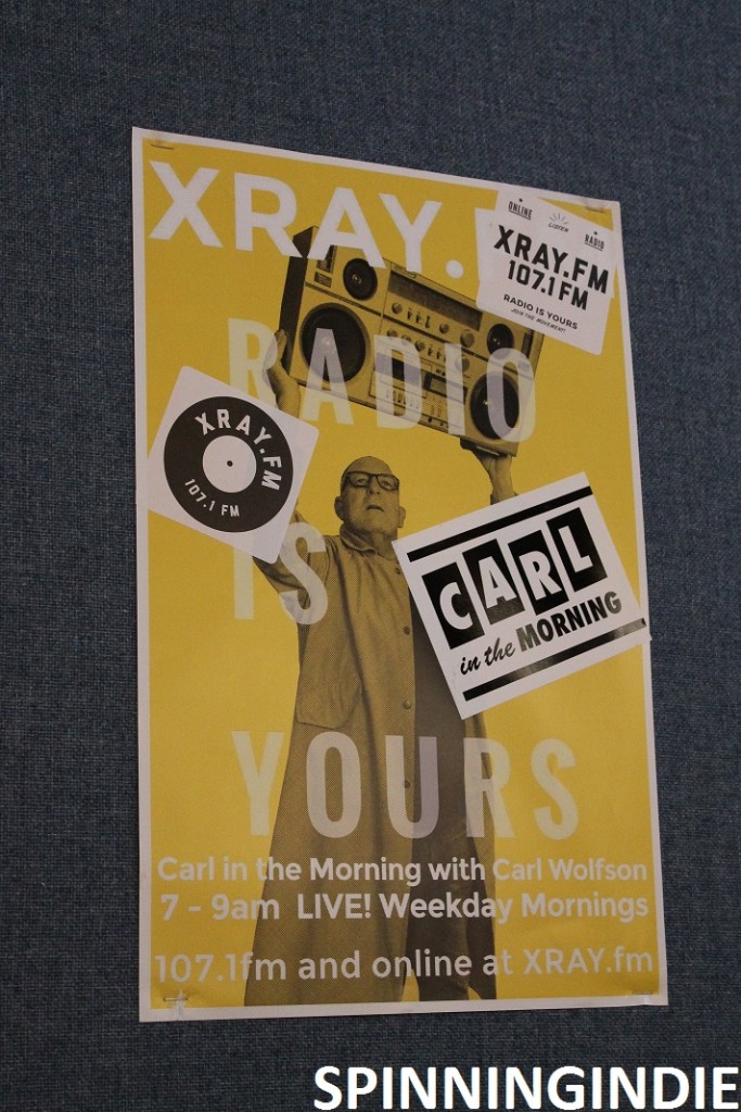 Poster for XRAY.fm show. Photo: J. Waits