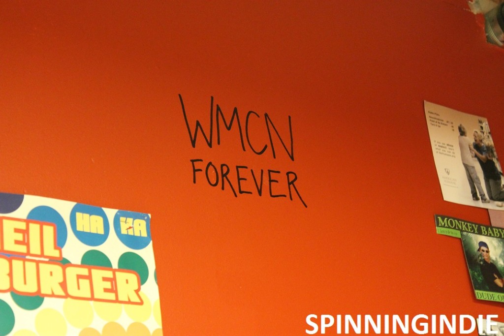 A Visit to the Dorm Basement Home of College Radio Station WMCN at