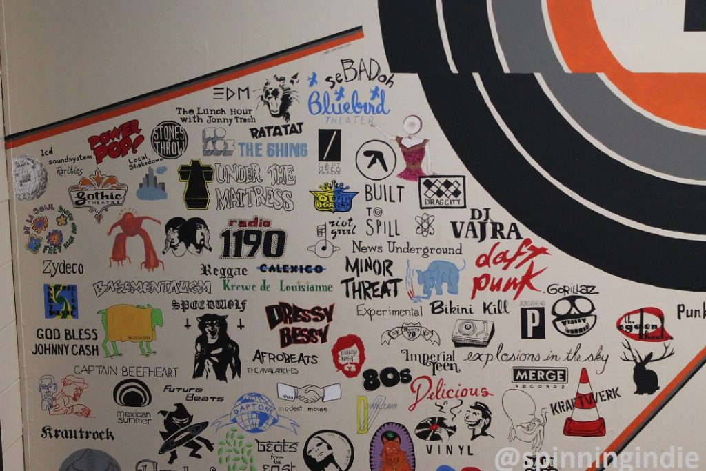 Radio 1190 mural. Photo: J. Waits