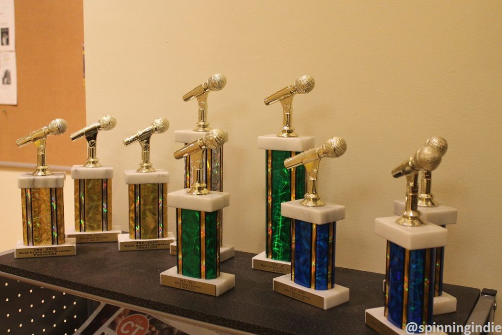 IBS awards on display at Virginia Commonwealth University. Photo: J. Waits