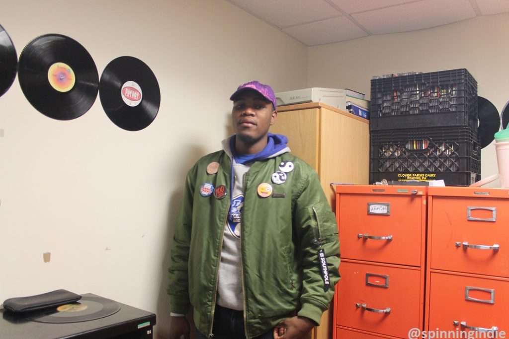 ABA$H in the Lehman College Radio studio. Photo: J. Waits