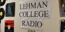 Lehman College Radio sign. Photo: J. Waits