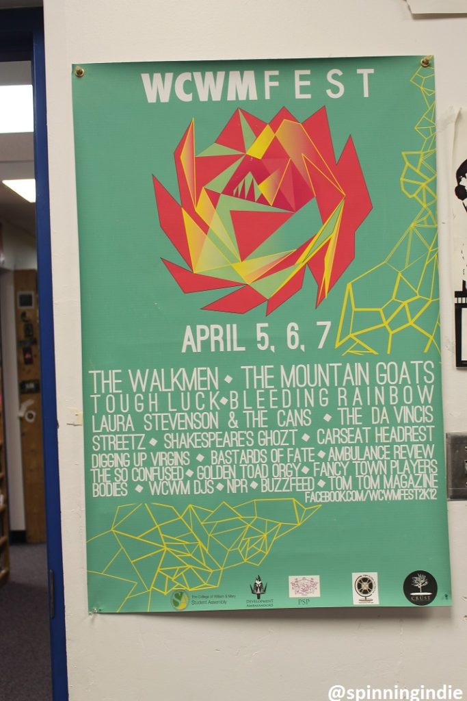 Poster for a past WCWM Fest. Photo: J. Waits