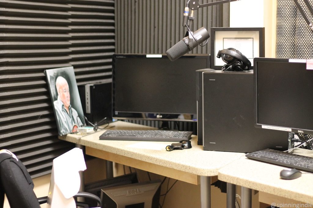 Production studio at Portland Radio Project. Photo: J. Waits