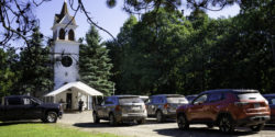 Sunday Morning Drive-In Service by Lorie Shaull